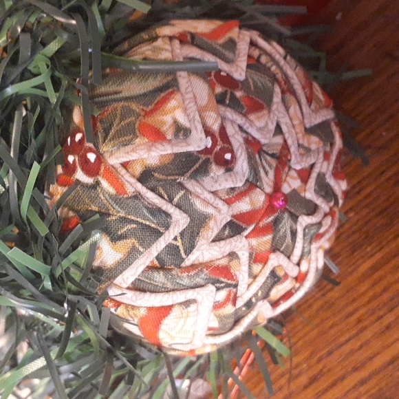 #1 Made by ME Quilted Christmas Ornament - Picture 3 of 3